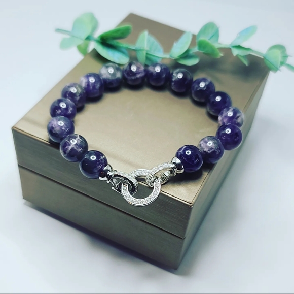 Amethyst bracelets - Picture 2 of 5